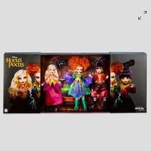 Monster High Disney's Hocus Pocus Skullector Dolls Sanderson Sisters - PRESALE